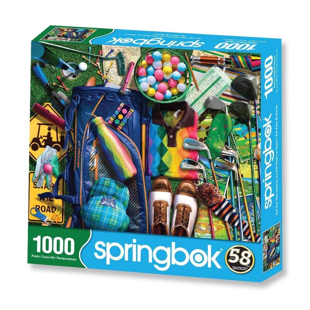 Amazon.co.jp: Springbok 1000ピース ジグソーパズル コース用 米国製