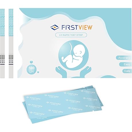 Ovulation Test Strips, 100 Pack Fertility Tests, Ovulation Predictor Kit