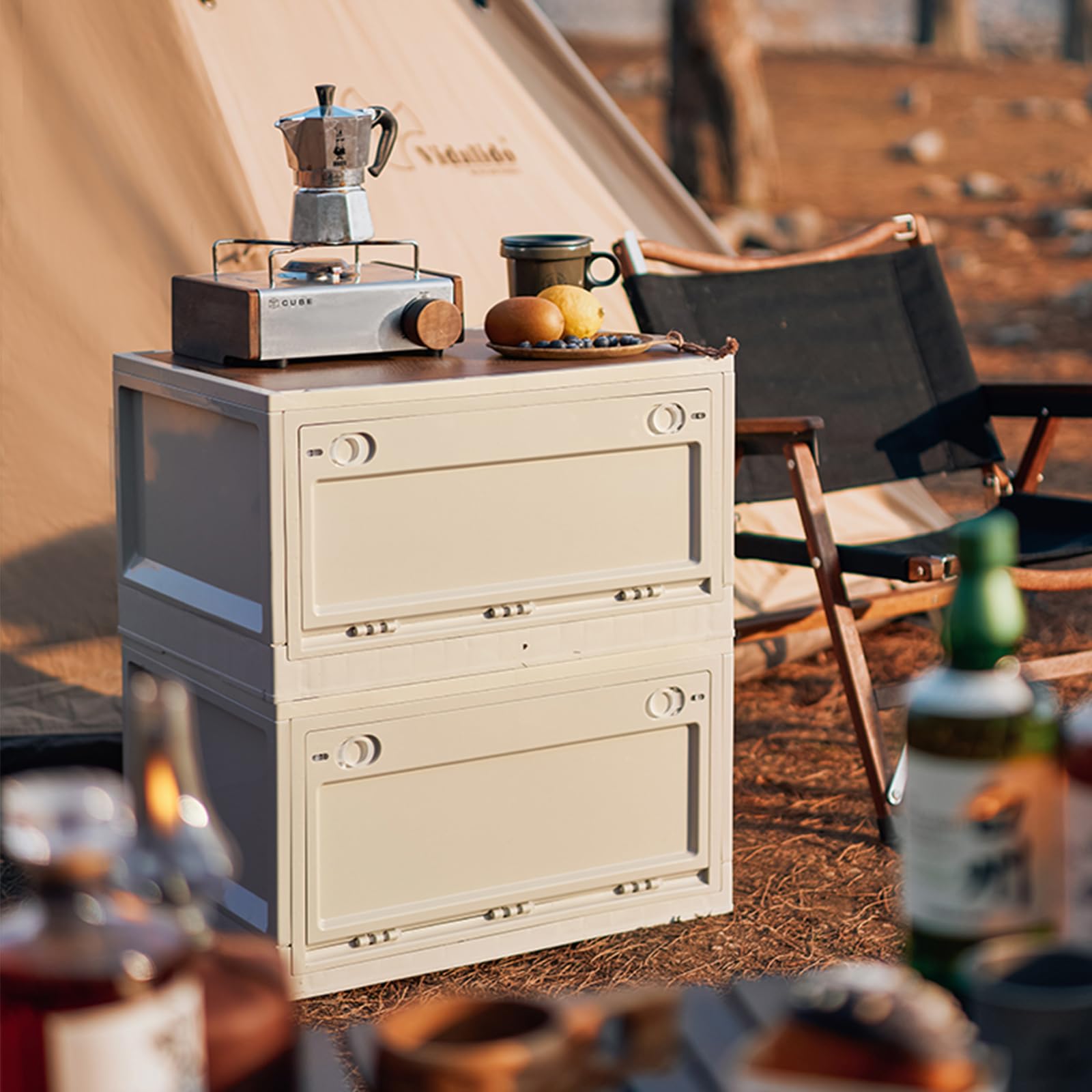 Armadio Pieghevole RMAN Per Bambini - Scatole Impilabili Con Ruote, Bianco, Per Vestiti E Giocattoli - Foto 12