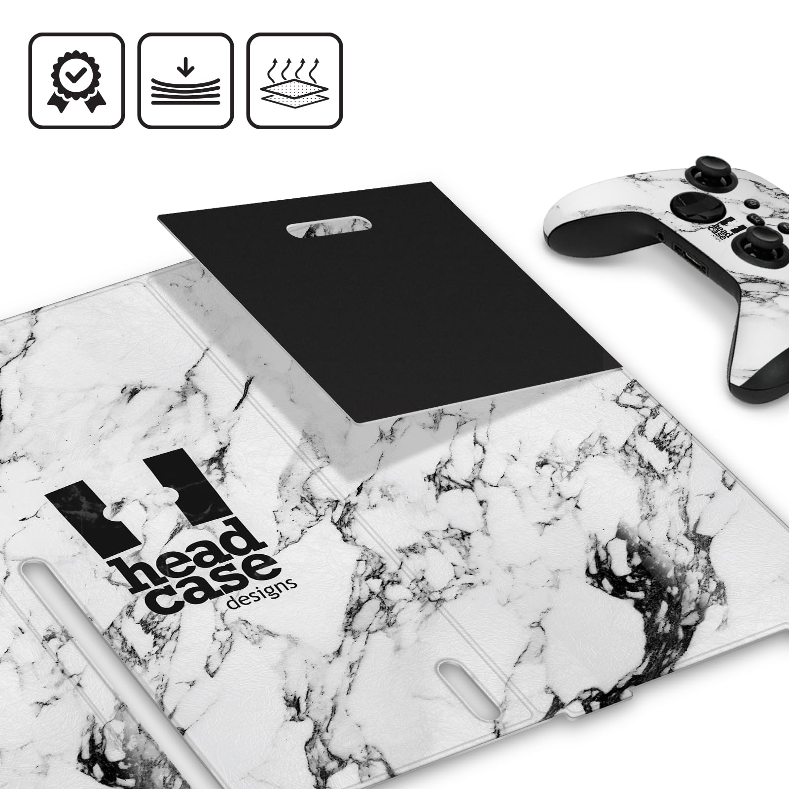 Head Case Designs Sous Licence Officielle Assassin's Creed Art Clé Graphiques Du 15e Anniversaire Enveloppement De Console De Jeu Et Skins Pour Manette De Jeu Ensemble compatible avec Xbox Series X