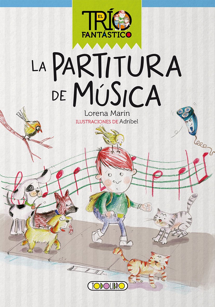 La partitura de musica (El trio fantastico)