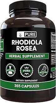 Pure Original Ingredients Rhodiola Rosea (365 Capsules) No Magnesium Or Rice Fillers, Always Pure, Lab Verified