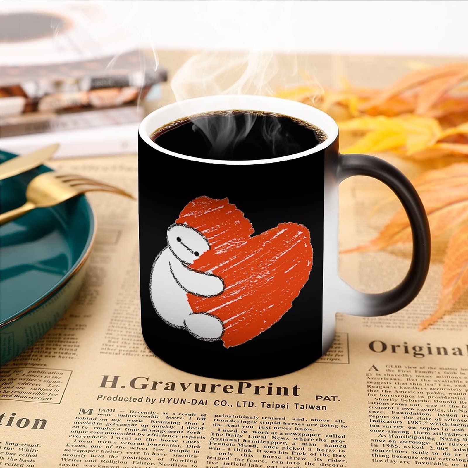 Amazon.co.jp: ベイマックス マグカップ 変色カップ コーヒーカップ