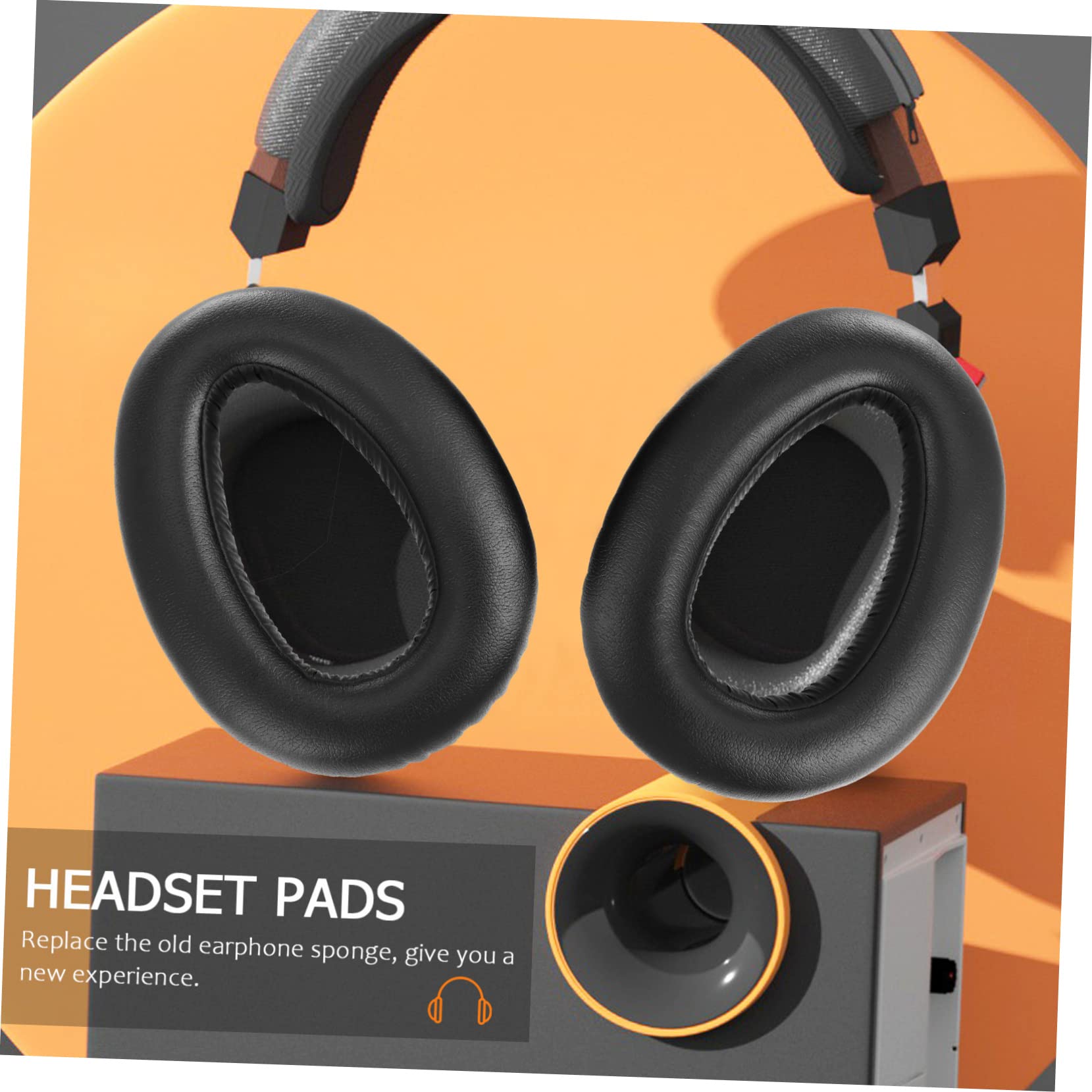 HOMSFOU 3pares Almohadillas De Reemplazo para Auriculares Earpads De y Fáciles De Instalar