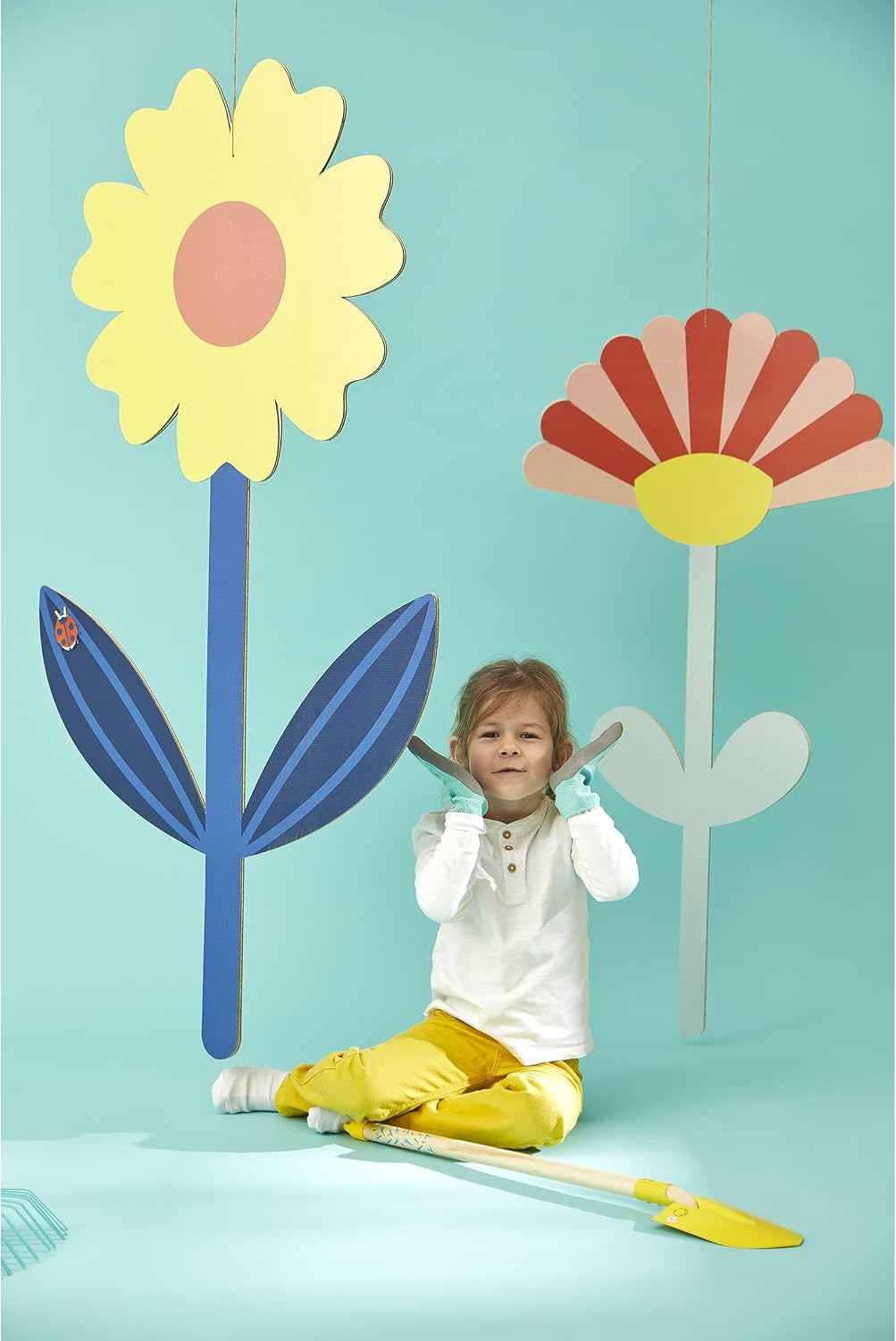 Janod Happy Garden Kids Gloves - Hedgehog