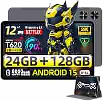 ☆新品 Android15 タブレット 12インチ 24GB RAM 128GB Amazon.com : Tablet 12 inch Android 15 Tablets, 24GB（8+16