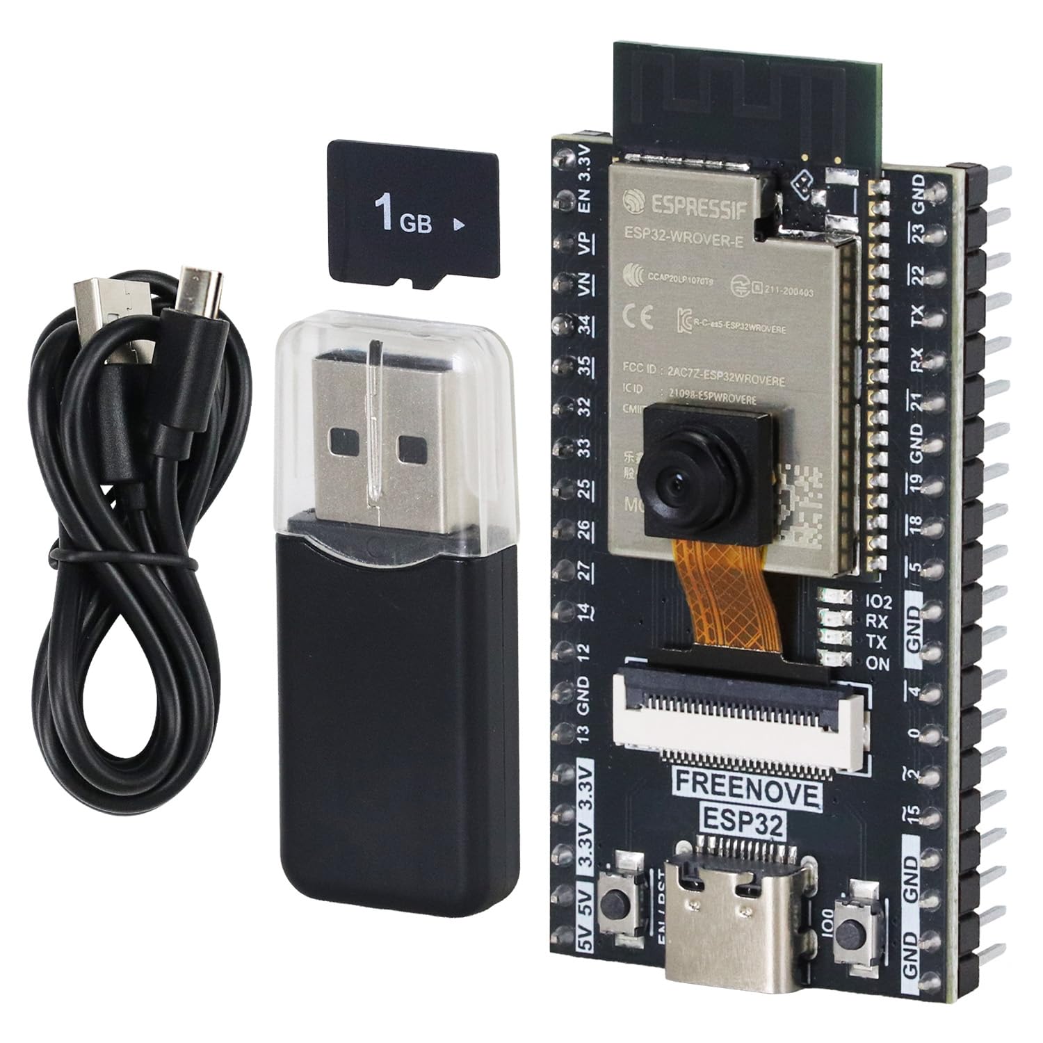 Amazon.com: Freenove ESP32 Camera Development Board ESP32 Kit with