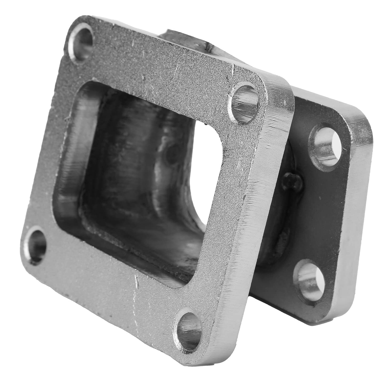T3 auf T4 Turboflanschadapter T3 auf T4 Turboflanschadapter Turbolader und Zubehör 15-Grad-Turbo-Auspuffkrümmer-Flanschadapter für T3 auf T4 Edelstahlzubehör