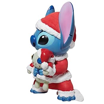 サンタ スティッチ ビッグフィギュア クリスマス スタチュー スクランプ サンタ スティッチ ビッグフィギュア クリスマス スタチュー