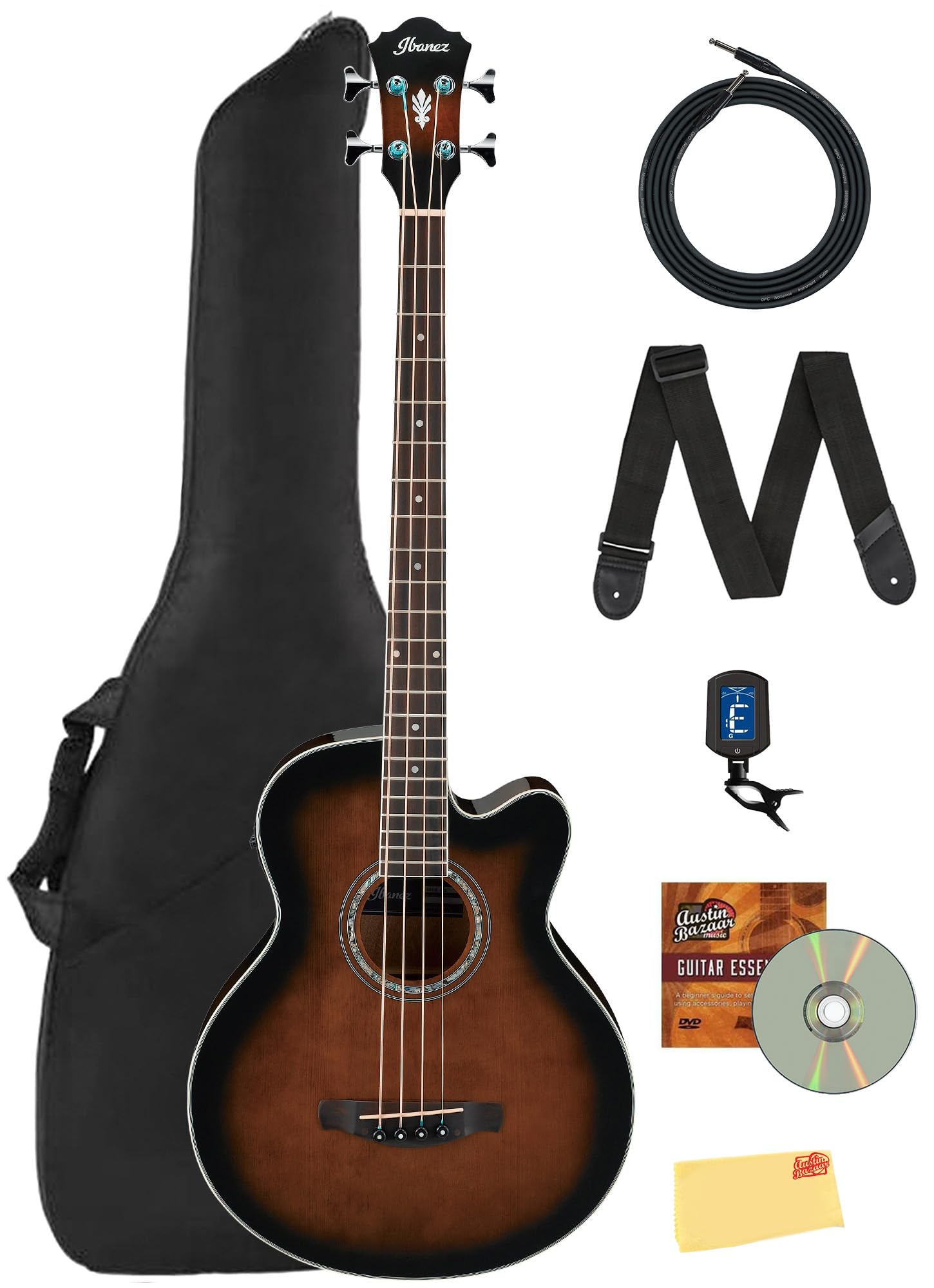 Ibanez　アイバニーズ　AEB10 アコースティックベース Amazon.com: Ibanez AEB10E Acoustic-Electric Bass Guitar