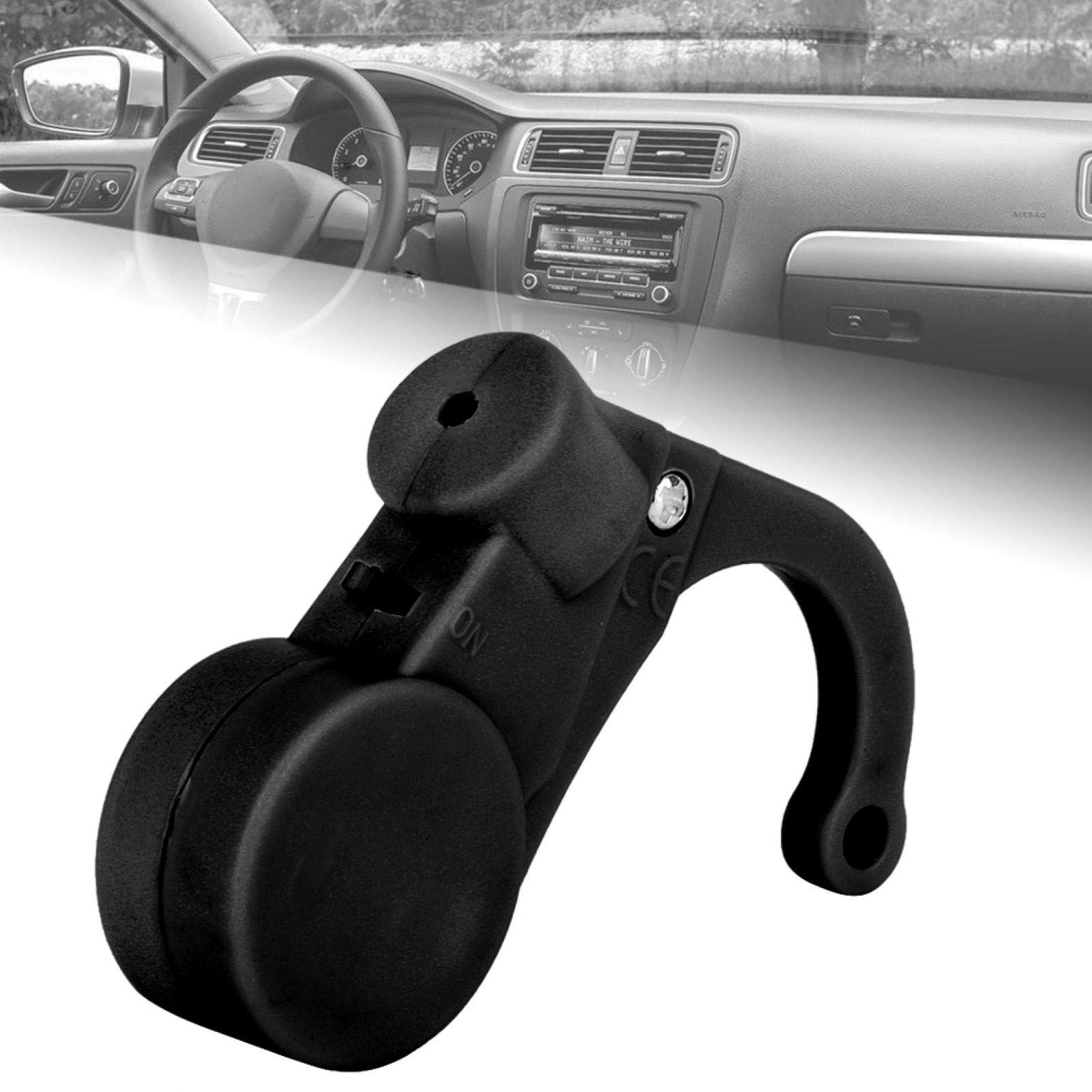 Allarme del sonno del conducente Dispositivo anti-sonno per guida sicura auto appeso all'orecchio Nero