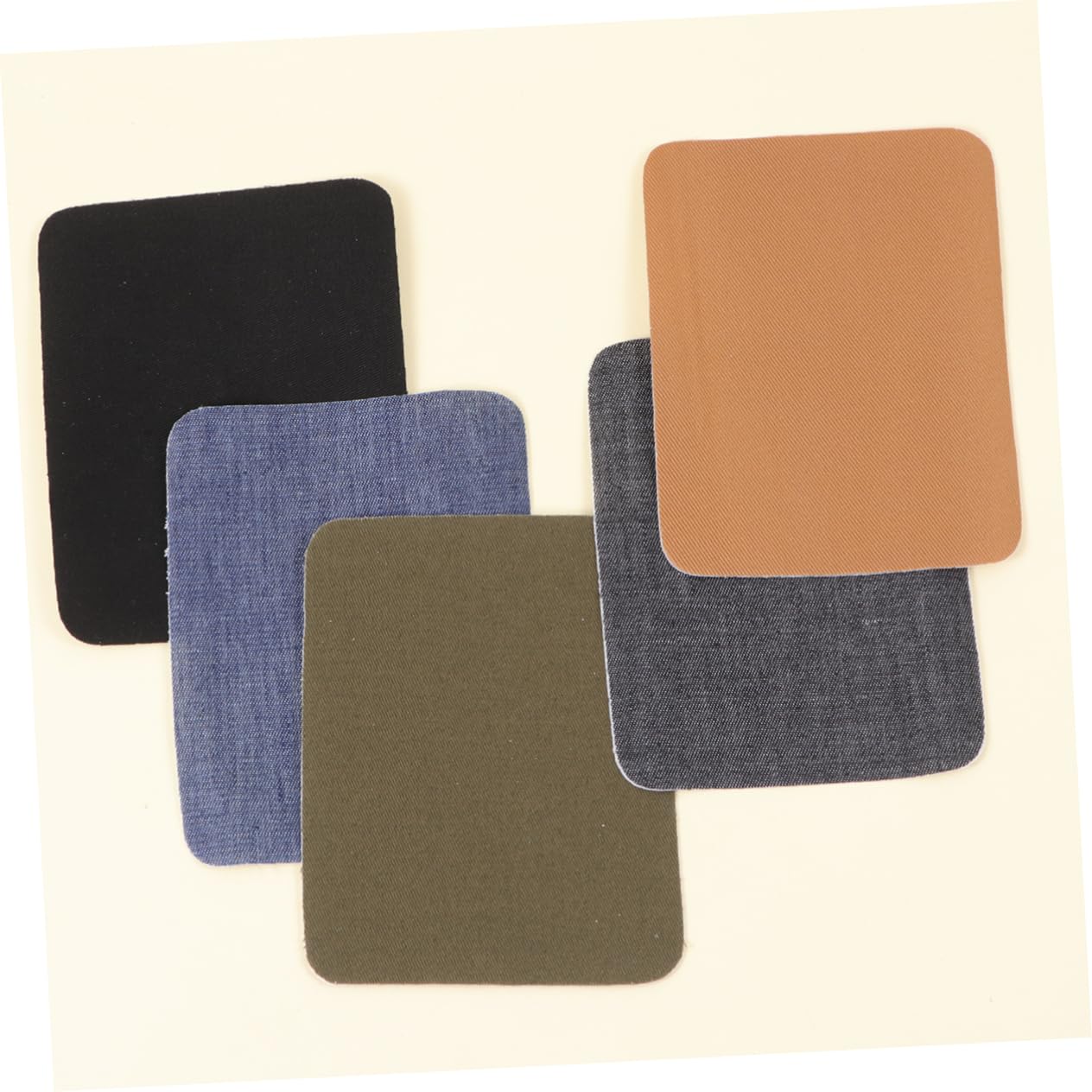 SEWACC 3 Sets Jeans-loch-ausbesserungs-patchwork-aufkleber 15 Bunte Stoffflicken Für Pullover-reparatur 30 Stück * 3