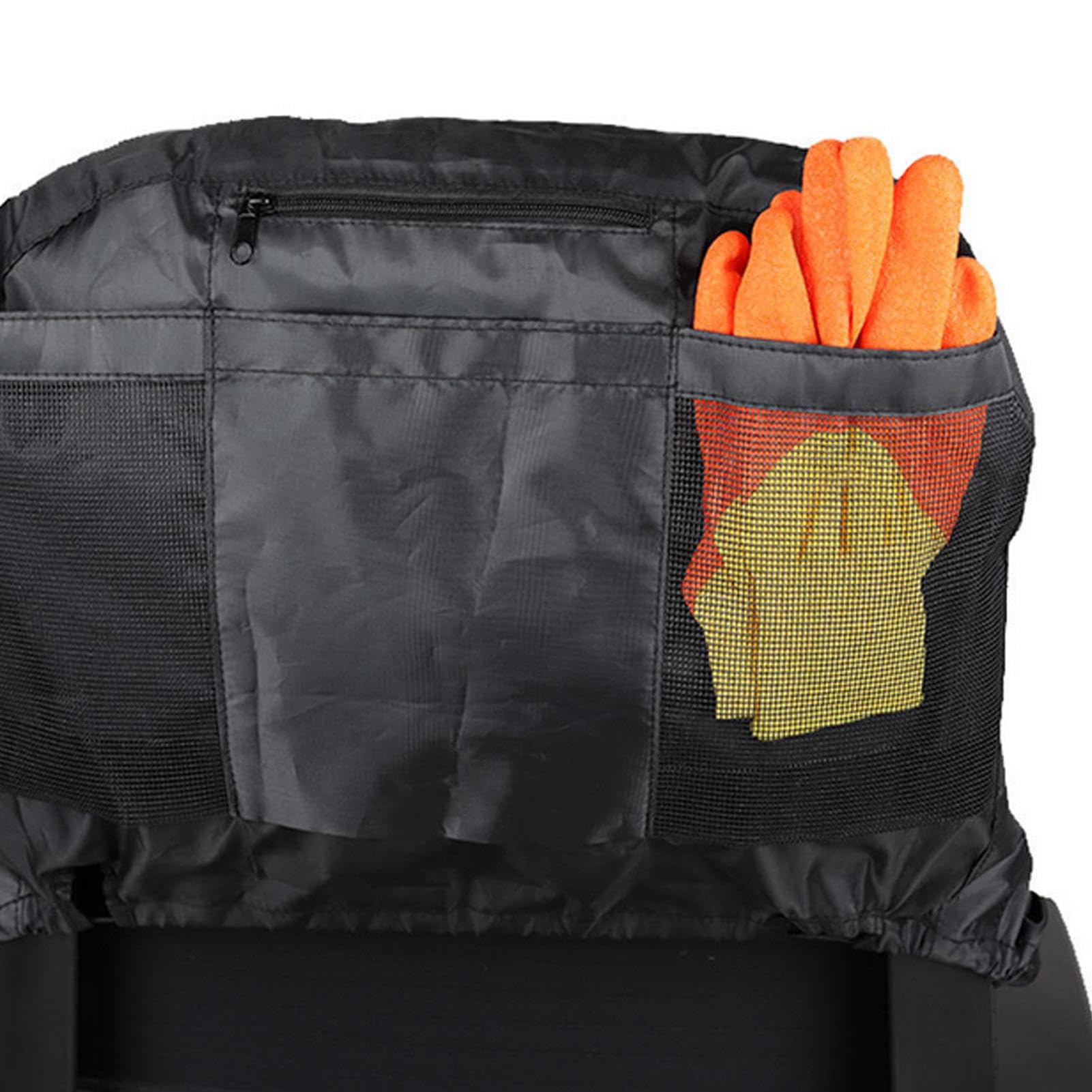 Aufsitzmäher Sitz, gepolsterter Sitz, wasserdichter Rasenmähersitz, Rückentasche Design Sitz für die meisten Rasenmäher oder Traktoren ohne Armlehnen