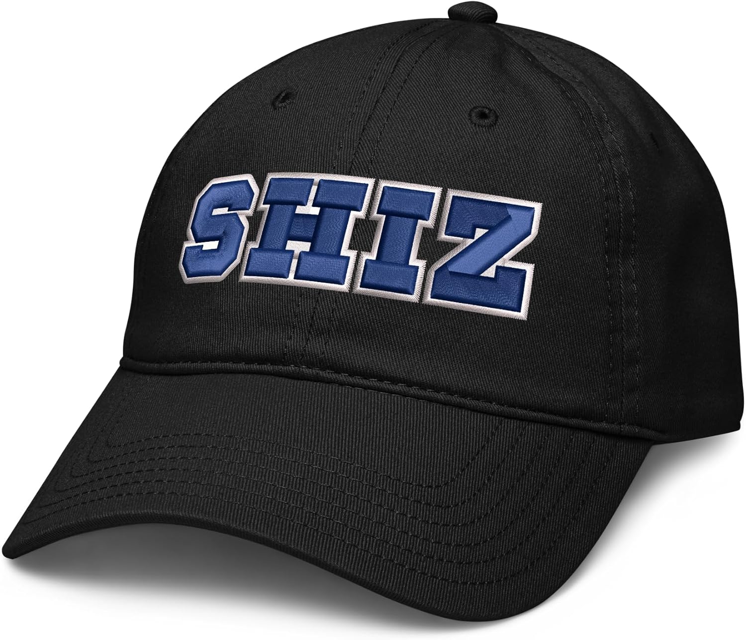 Wicked Shiz Colligate Adjustable Puff Embroidered Baseball Hat