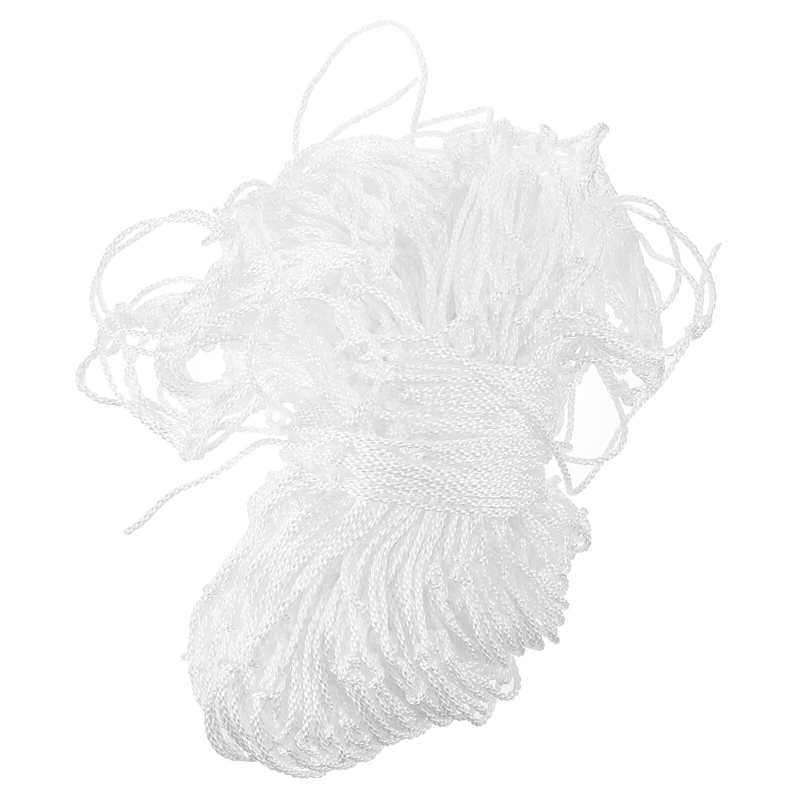Filet haute polypropylène blanc de chargement avec fixation nylon