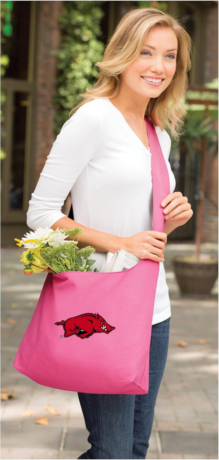 University of Arkansas Shoulder Bag Arkansas Razorbacks Shoulder Tote Bag Sling Style