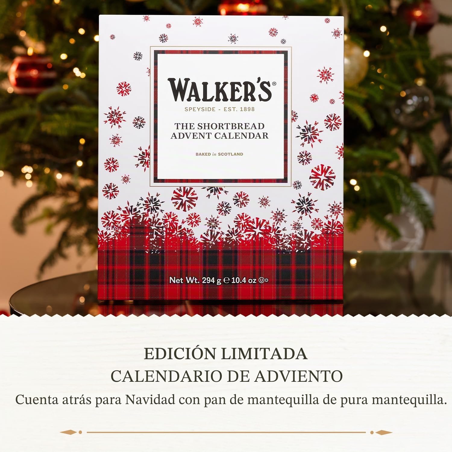 Walker's Shortbread Advent Calendar, 294 g