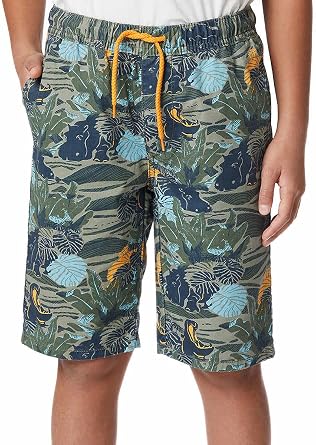 UNIONBAY Youth Pull-On Short Taupe, Large