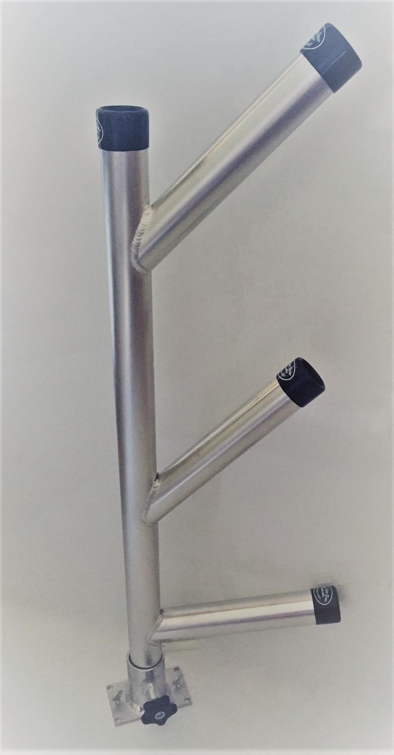 High Seas Gear Rod Holder Tree Triple Fixed Dipsy Sports