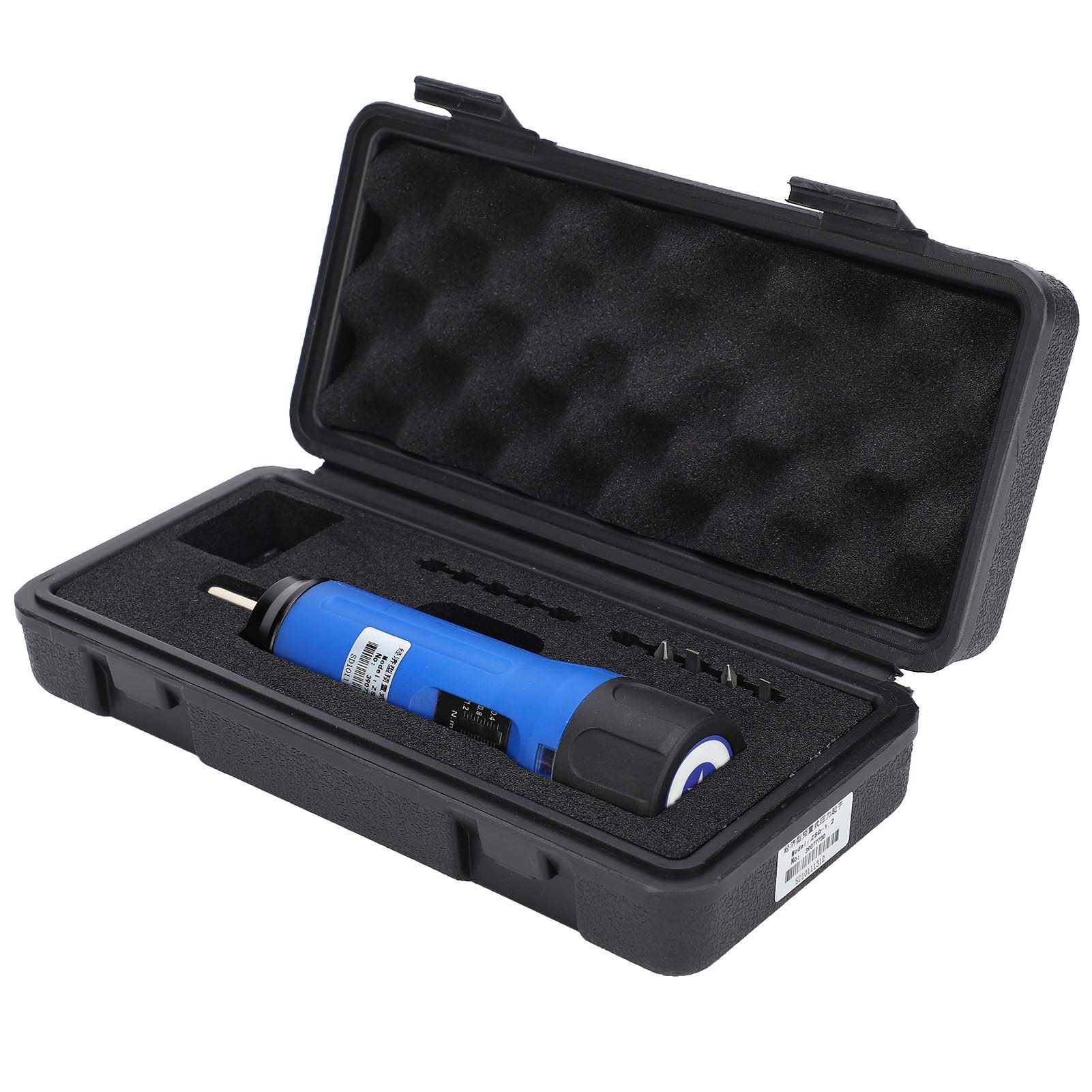 YWBL-WH Destornillador Dinamométrico Hierro Nylon Llave Dinamométrica Preestablecida 0,2 a 1,2 NM Hexagonal de 6,35 Mm con Alerta de de Punta Recta y Cruzada para Reparación de Placas de Circuito
