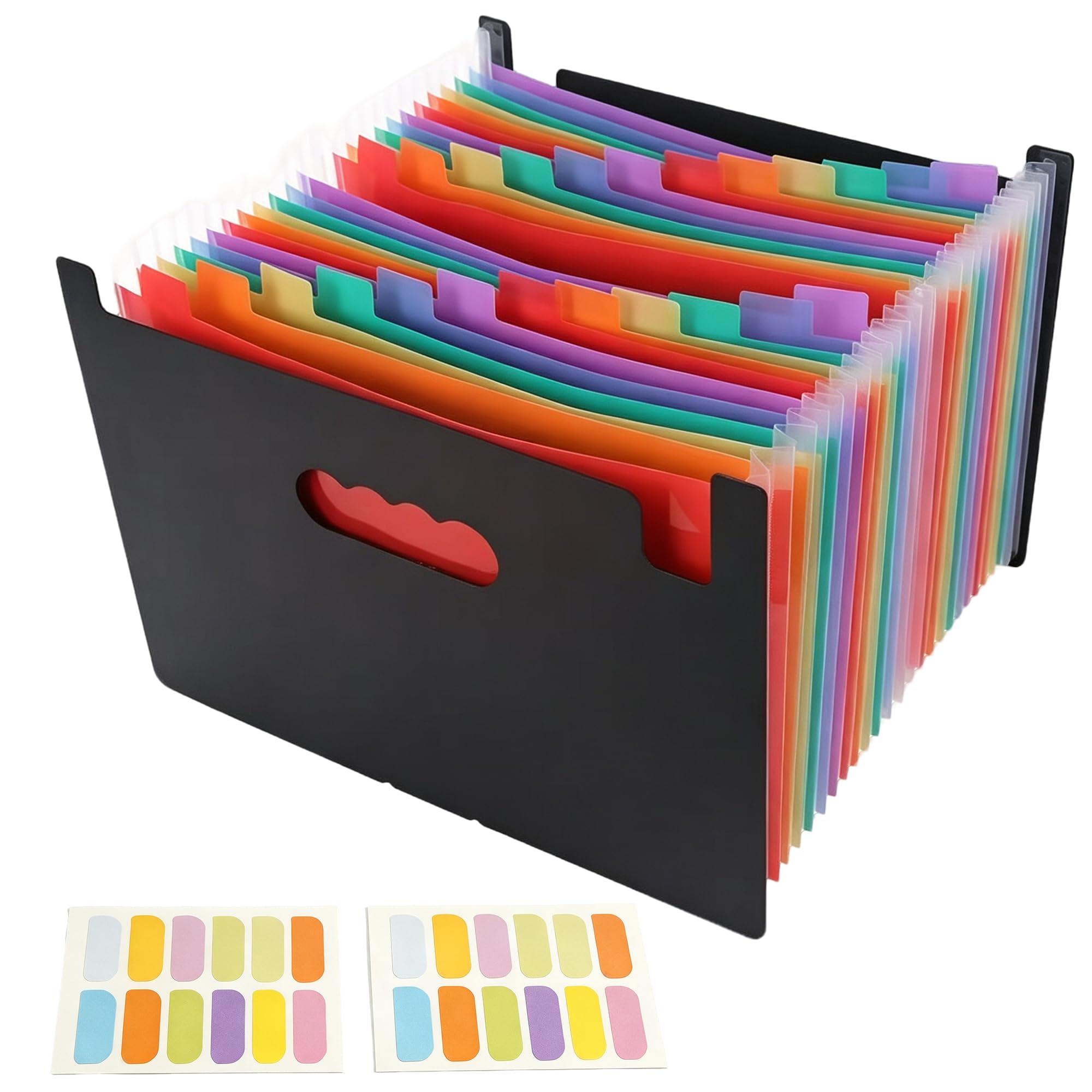 Expanding A4 File Folder 24 Pockets Accordion File Organiser