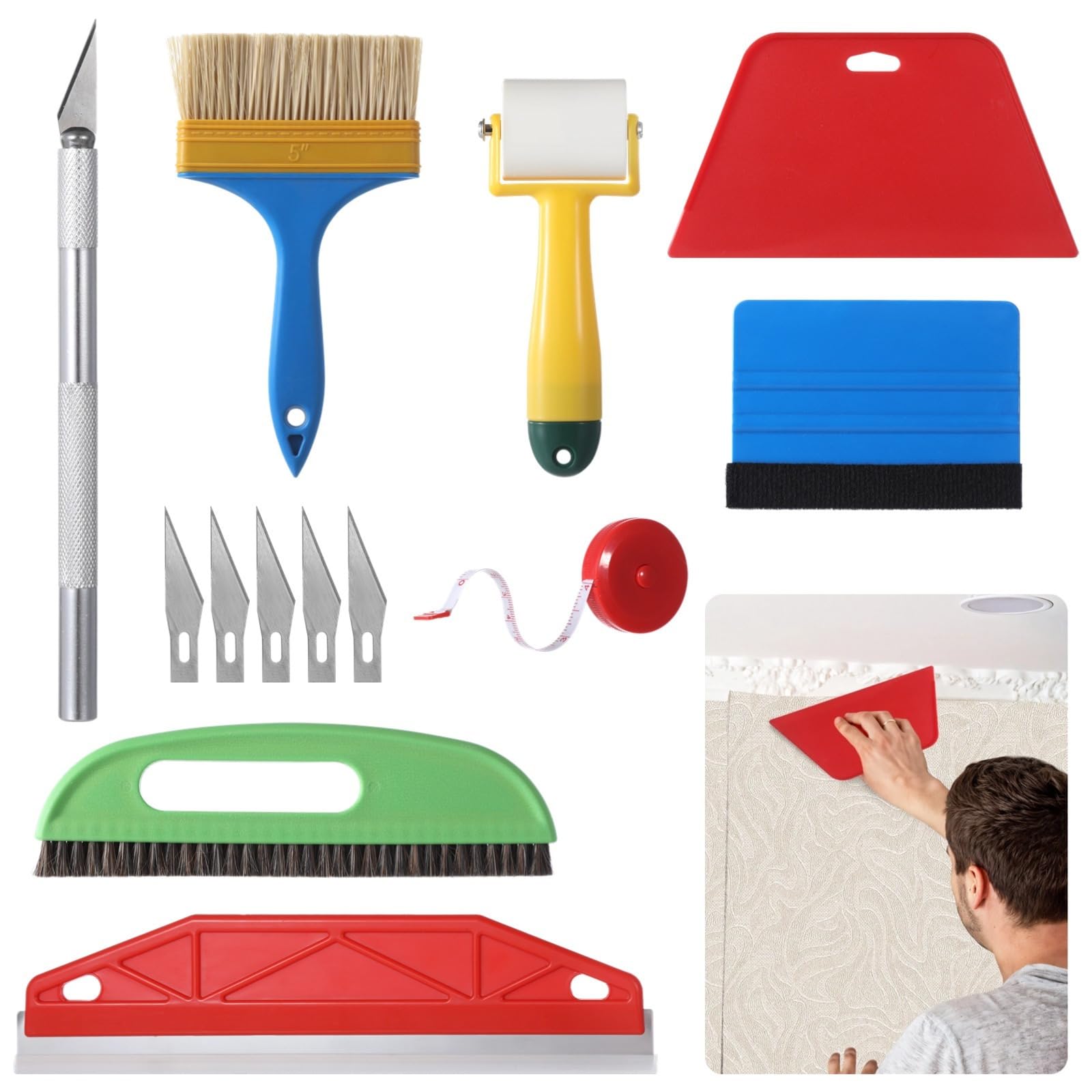Kit outillage lissage verre pour rénover vos meubles et fenêtres