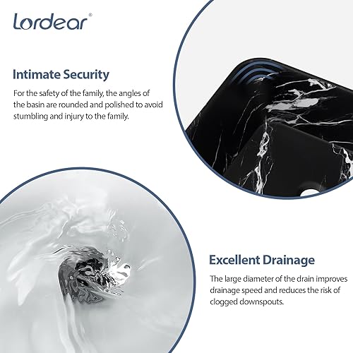 Miniatura 93 de Ordear - Lavabo de baño color blanco, para encimera.