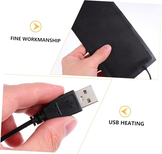 Almohadilla térmica USB para reptiles, pequeña, debajo del tanque miniatura 7