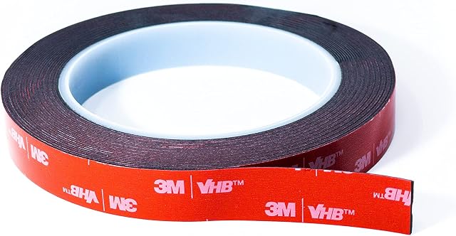 Neutrade Double Sided Heavy Duty Mounting Tape VHB Foam Tape for Car, Home, Office Decor, LED Light Mount, Astragal Bar Mounting (15mmx21.6ft)