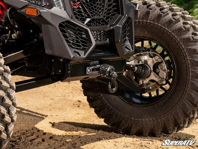 SuperATV Can-Am Maverick X3 Winch Listo para Instalar miniatura 8