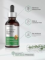 Vista 5 de Horbäach Burdock Root Tincture 2 fl oz Super Concentrated Herb Extract Vegetarian, Non-GMO, Glutren Free, Alcohol Free