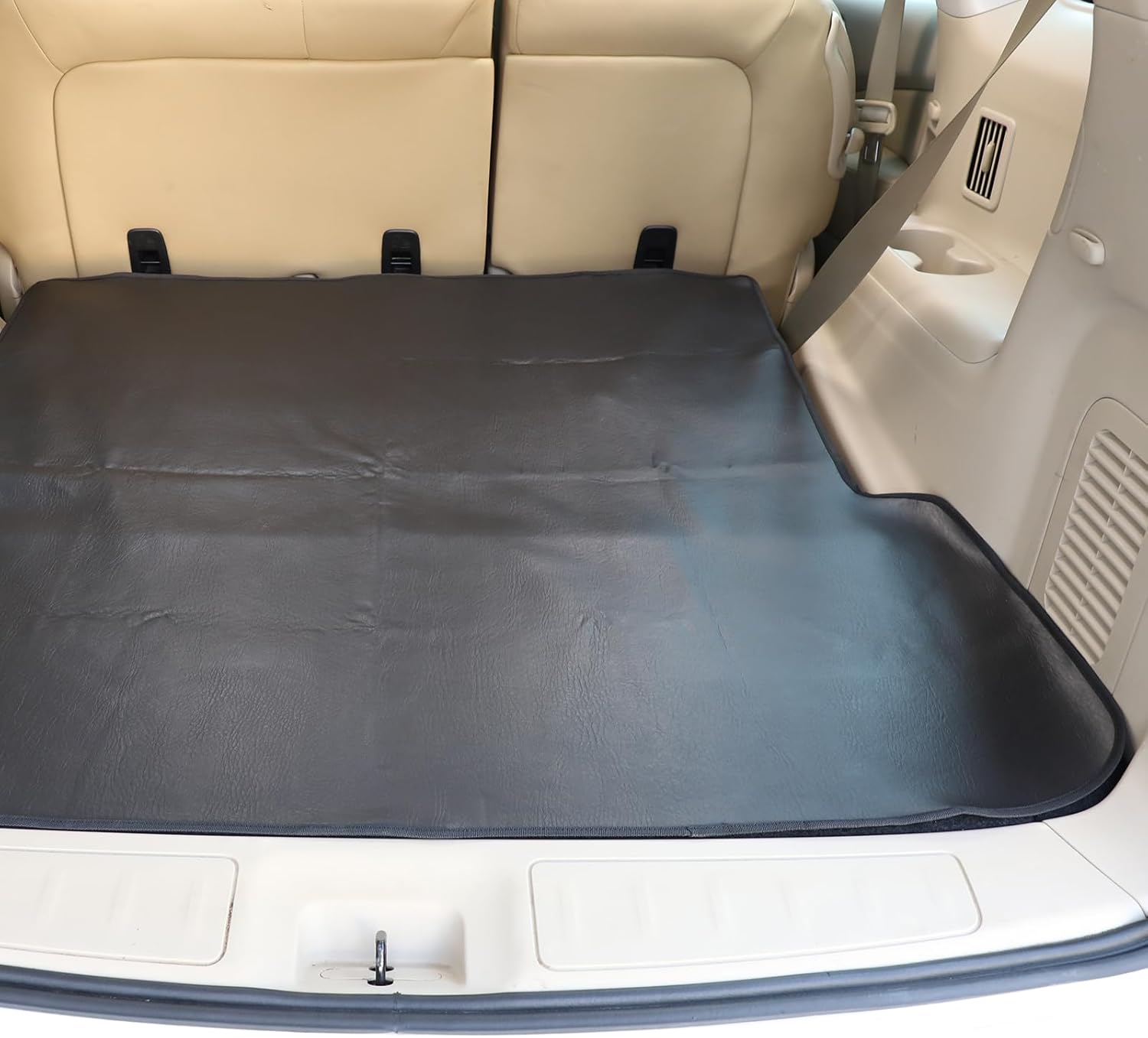 Premium All-Protection Cargo Mat Liner,Rear Trunk Mat for Nissan Pathfinder 2013 2014 2015 2016 2017 2018,All Weather Waterproof Odorless Cargo Frunk Tray Liner,Rear Trunk Cushion Mat Accessories