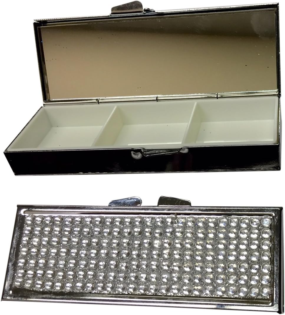 CHARADE Bling Crystal Pill Box