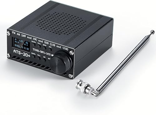 Miniatura 9 de GOOZEEZOO Si4732 ATS-20+ Plus Radio portátil de onda corta FM AM (MW SW) SSB (LSB USB) receptor de radio de todas las bandas con antena, altavoz