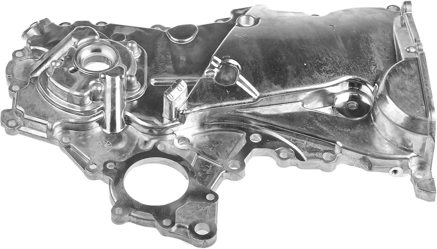 A-Premium Engine Timing Cover with Oil Pump Compatible with Toyota Yaris 2006-2011 Echo 2000-2005 Scion xA xB 2004-2006 1.5L