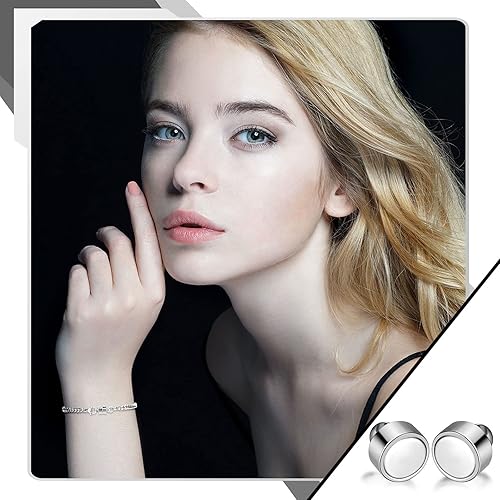 Miniatura 6 de Sureio 24 pares de cierres magnéticos para collares, convertidor de imán, cierres de joyería, extensores de bloqueo para hacer pulseras y collares