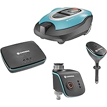 Gardena 19100-20 "Smart System Lawn Mower Set - Black/Blue