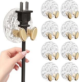 8 Pcs Self-Adhesive Wall Hooks