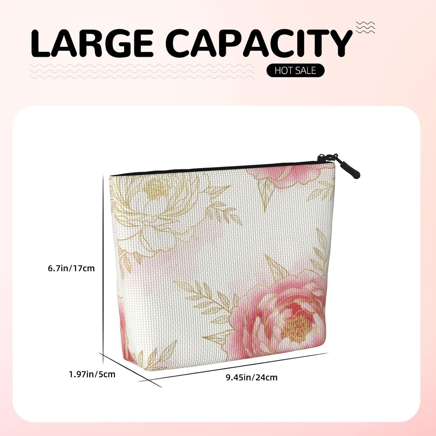 Travel Toiletry Bag Water-resistant Makeup Bag for Women Men image 5