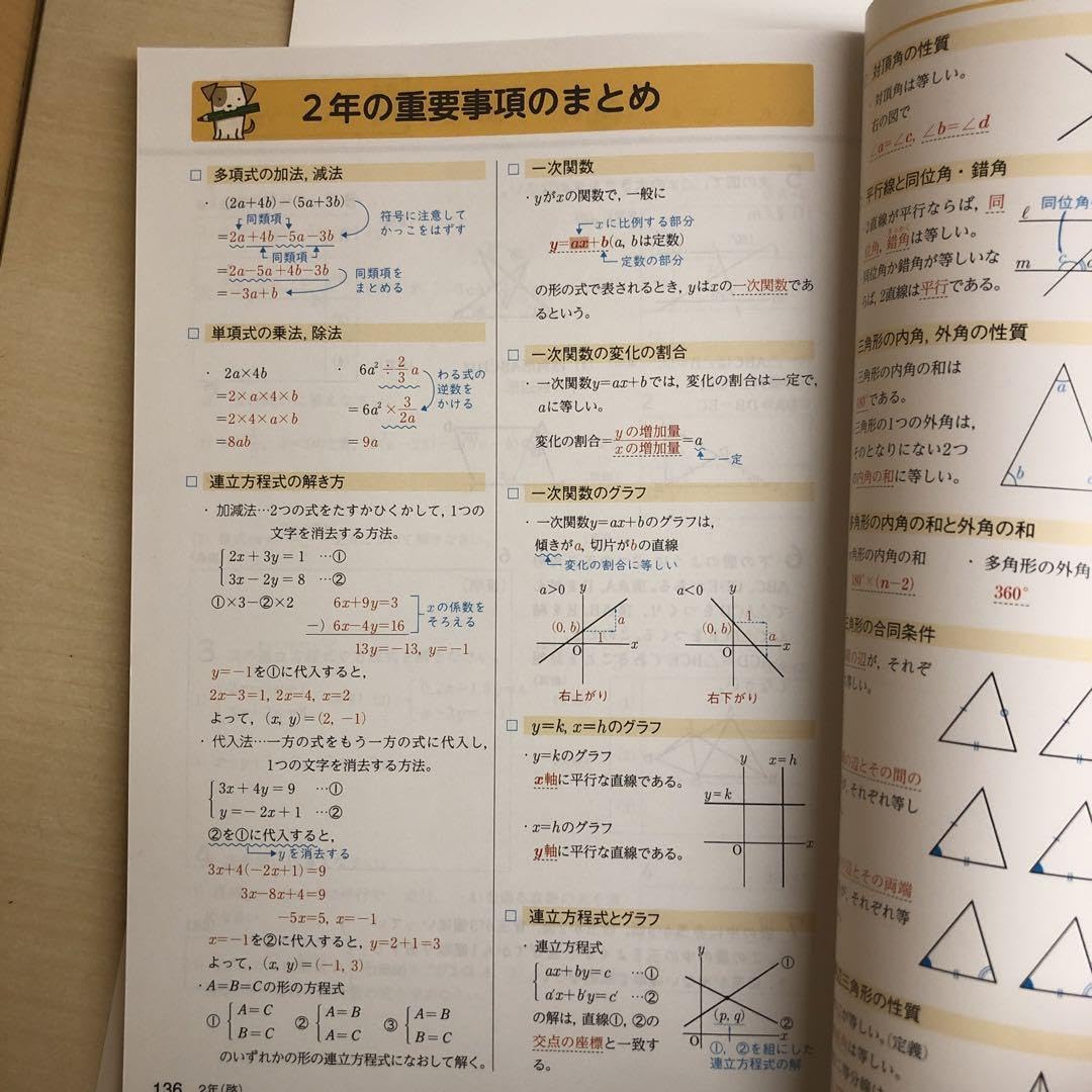 Amazon.co.jp: 中学 つなげる数学2年 問題集 啓林館 生徒用