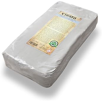 Pottery Clay White 10 kg Finely Mottled