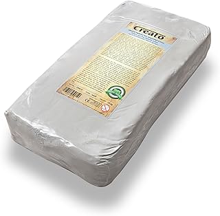 Töpferton weiss 10 kg feinschmottiert