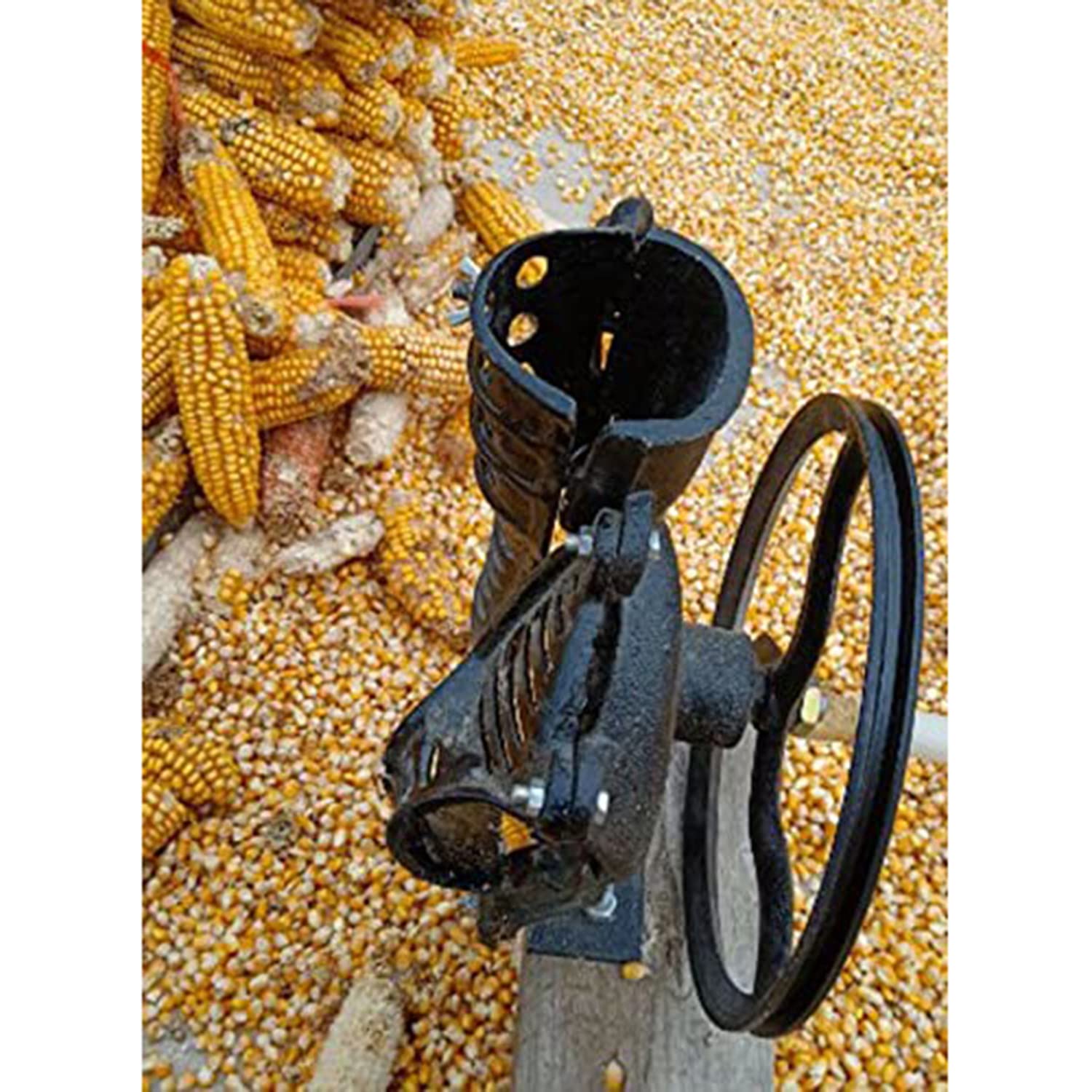 Trebbiatrice Manuale per Mais da 40~60 kg/h, sgranatrice per Mais per impieghi gravosi a manovella per Mais secchi