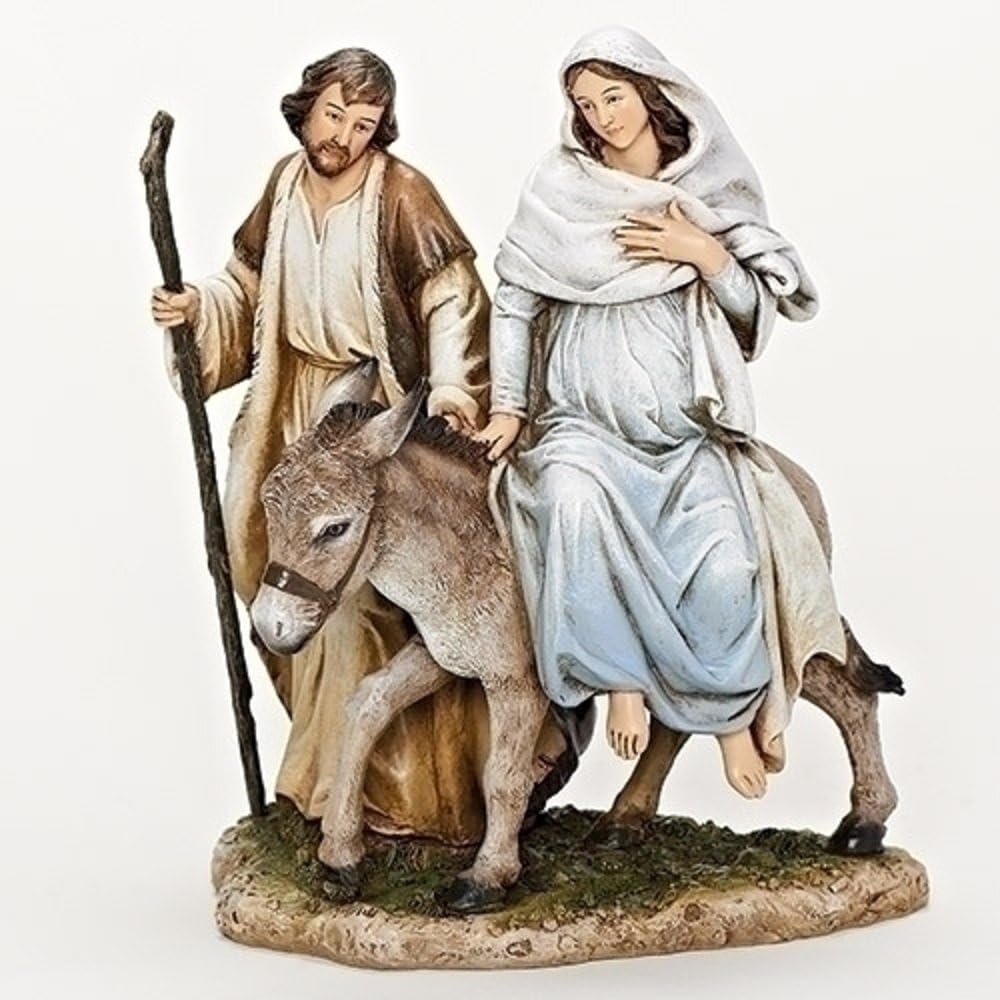 Roman Joseph's Studio, Renaissance Collection, 8" H LA Posada Figure, Home Décor, Devout Gift, Prayerful Inspiration (5x6x8)