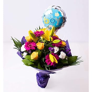 its a boy flowers