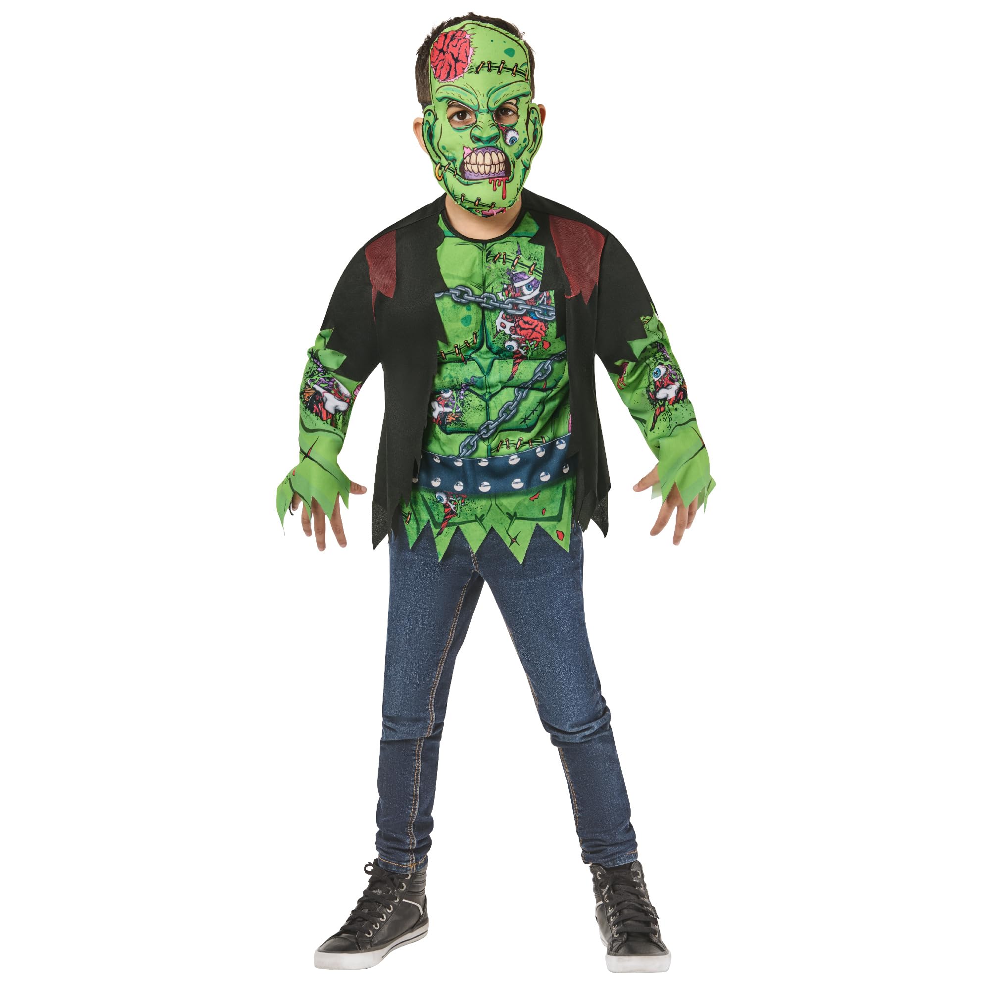 Rubies Official Frankie Kids Fancy Dress, Multi, 7-8 Halloween