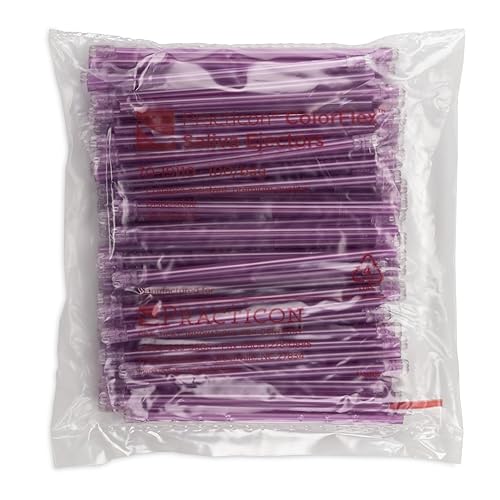 Miniatura 4 de Practicon 7019110 PUR PUR Color-Flex - Eyector de saliva (100 unidades), color morado