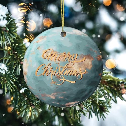Miniatura 2 de Christmas Keepsake Ornaments Cosmic Galactic Planet Ceramic Ornament Gifts Ornaments Star Christmas Tree Hanging Ornaments Souvenir Holiday