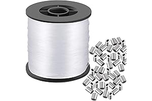 0.9mm Invisible Nylon Thread - Translucent Hanging Wire