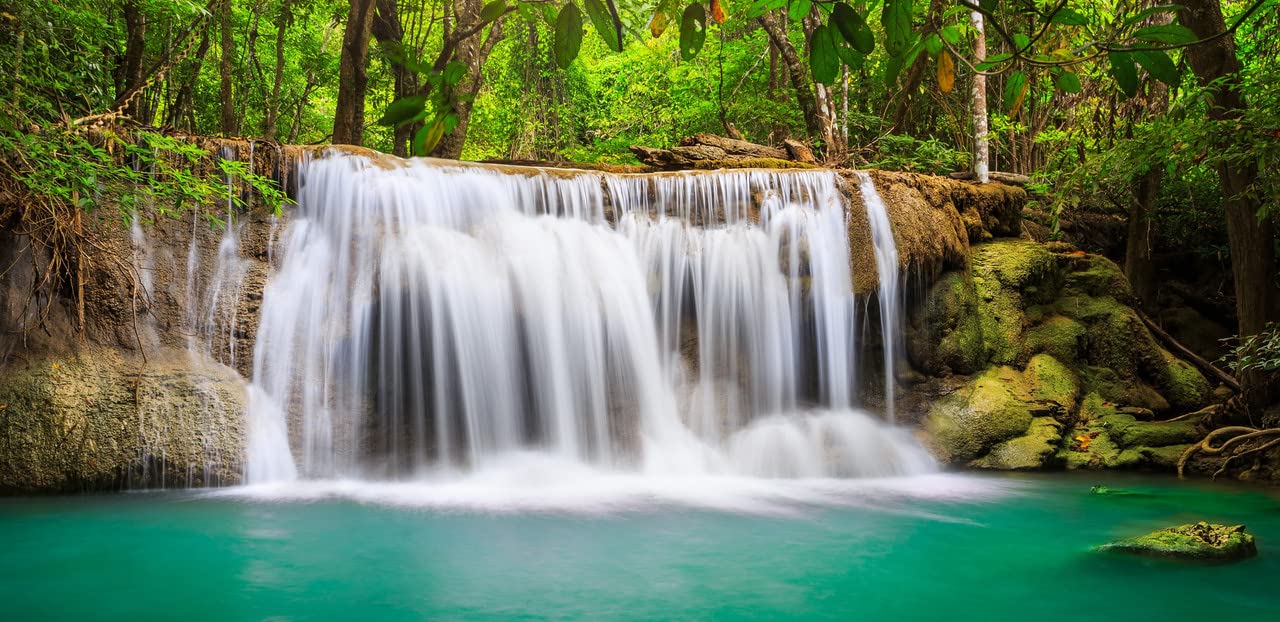Tushaco Handicrafts Waterfall as per Vastu(Design8) Canvas Painting Roll(Without Frame) for Home Decoration, Living Room, Wall Art, Gift Item, Wall D?cor- 25Inch X 15Inch||Medium Painting|| (B0B3S1HGLG) Amazon Price History, Amazon Price Tracker